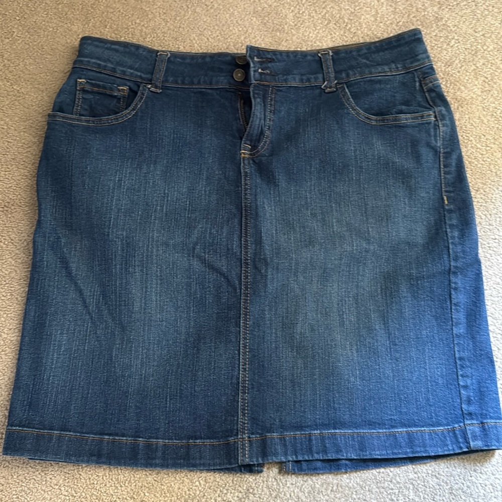 Old Navy Jean Skirt